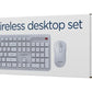 KEYBOARD +MOUSE WRL CYRILLIC/WH KBS-WPS-01-W-CYRL GEMBIRD