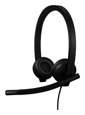 Logitech H570e Stereo MS Teams Wired Headset USB-A, Black