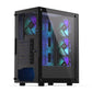 Case|ENDORFY|Ventum 200 ARGB|MidiTower|Case product features Transparent panel|Not included|ATX|MicroATX|MiniITX|Colour Black|EY2A014