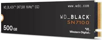 SSD|SANDISK|Read speed 6800 MB/s|Write speed 5800 MB/s|NVMe Yes|PCI Express 4.0|M.2|500 GB|POWERED BY SANDISK|Black SN7100|WDS500G4X0E