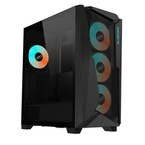 Case|GIGABYTE|C301 GLASS|MidiTower|Not included|ATX|EATX|MicroATX|MiniITX|Colour Black|GB-C301G