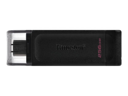 Kingston | USB Flash Drive | DataTraveler 70 | 256 GB | USB Type-C | Black