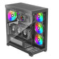 Case|XILENCE|ATX/micro ATX/Mini-ITX|Black|Midi Tower|PC|X818.ARGB
