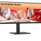 LCD Monitor|LG|34 "|3440 x 1440 pixels|Wide Quad HD|Native aspect ratio 21:9|LCD|Curved|34BA75QE-B