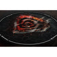 Genesis Tellur 400 Round Lava Floor Mat | Black