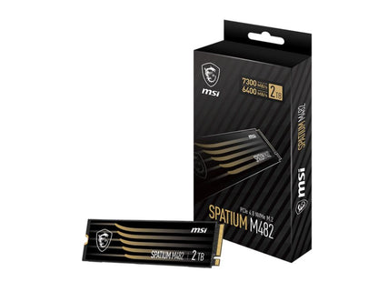 SSD|MSI|SPATIUM M482|2TB|M.2|PCIe Gen4|NVMe|3D NAND|Write speed 6400 MBytes/sec|Read speed 7300 MBytes/sec|2.15mm|TBW 1200 TB|MTBF 1500000 hours|S78-440Q730-P83