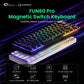 KEYBOARD USB-C FUN60 PRO/BLACK 101-FUN6H-000 AKKO
