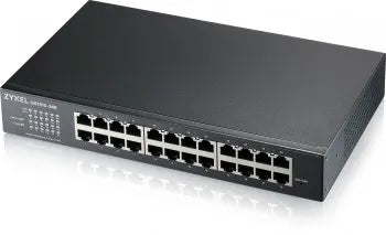 ZYXEL GS1915-24E, 24-PORT GBE SMART SWITCH, HYBRID MODE, STANDALONE OR NEBULAFLEX CLOUD, RACKMOUNT, FANLESS (5Y WARRANTY)