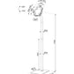 TABLET ACC FLOOR STAND/FL15-625WH1 NEOMOUNTS