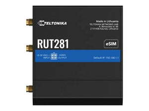 TELTONIKA NETWORKS RUT281 eSIM 4G Router