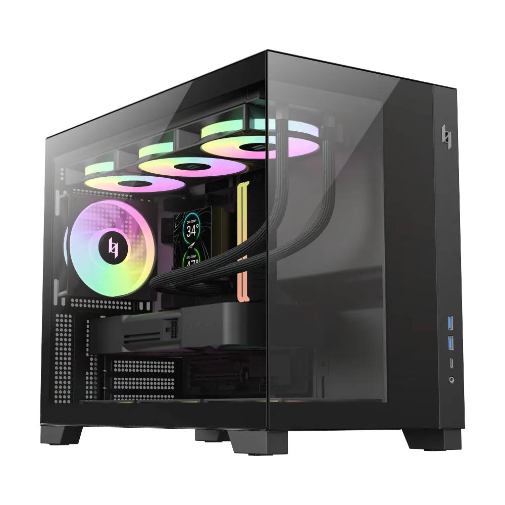 Gamemax Case | NEX C33 BK | MATX/BTF