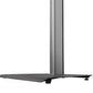 B-TECH AV SYSTEM X - UNIVERSAL FLAT SCREEN FLOOR STAND (VESA 600 X 400) - 1.8M
