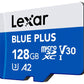 MEMORY MICRO SDXC 128GB UHS-I/W/A LMSBLPL128G-BNANG LEXAR