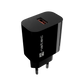 Natec Ribera USB Charger 1X USB-A 18W, Black
