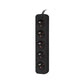 Lanberg Cable Power Strip, 5X French Outlets Quality-Grade Copper, 1.5 m | PS0-05E-0150-BK