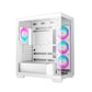 Case|DEEPCOOL|CG580 4F WH|MidiTower|Case product features Transparent panel|Not included|ATX|MicroATX|MiniITX|Colour White|R-CG580-WHADA4-G-1