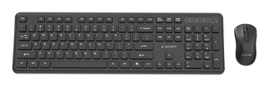 KEYBOARD +MOUSE WRL ENG/BK KBS-WPS-01 GEMBIRD