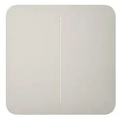 SMART SOLOBUTTON 2GANG/OYSTER 46020 AJAX