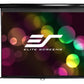 Elite Screens | Manual Series | M113UWS1 | Diagonal 113 " | 1:1 | Viewable screen width (W) 203 cm | Black