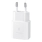 SAMSUNG 15W Adapter wo cable White