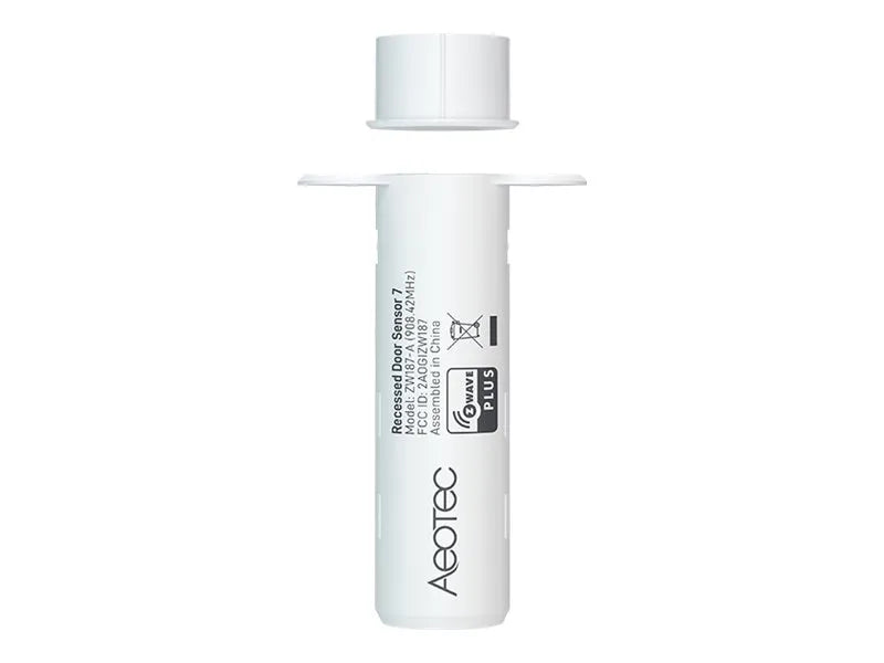 Aeotec Recessed Door Sensor 7, Z-Wave Plus V2 | AEOTEC | Recessed Door Sensor 7 | Z-Wave Plus V2 | Z-Wave | White
