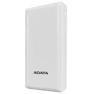 POWER BANK USB 20000MAH WHITE/PBC20-WH ADATA