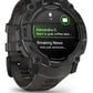 SMARTWATCH INSTINCT 3 AMOLED/BLK/CHARCO 010-03020-00 GARMIN