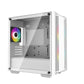 Deepcool | ARGB Micro-ATX CASE | CC360 | White | Mini-ITX / Micro-ATX | Power supply included No | ATX PS2 （maximum length: 160mm）