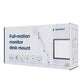 DISPLAY ACC MOUNTING ARM/17-32" WH MA-DA1-04-W GEMBIRD