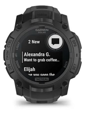 SMARTWATCH INSTINCT 3 SOLAR/BLACK 010-02935-50 GARMIN