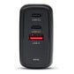 Acer 67W PD GaN Charger, 2 x USB C and 1 x USB A, EU Plug, 100W USB C cable, Retail Pack