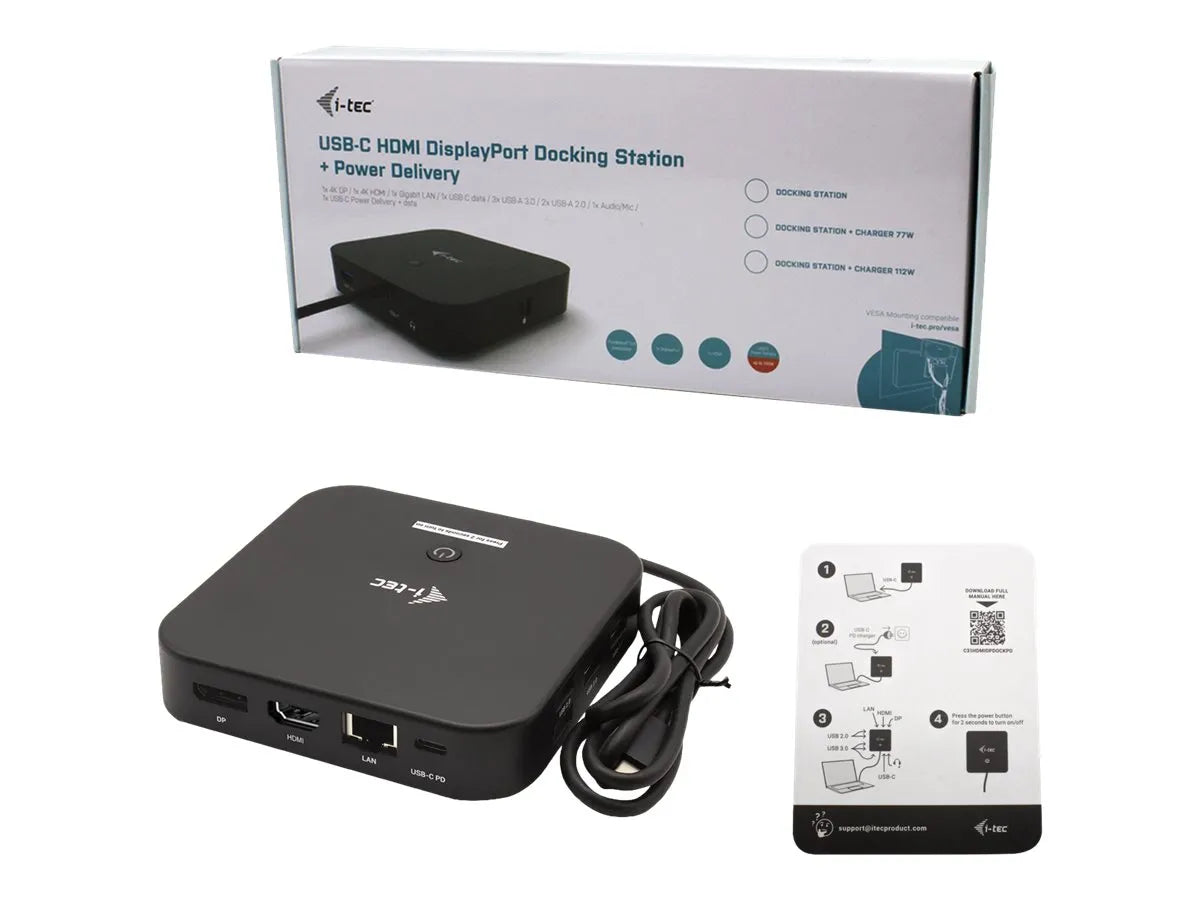 I-TEC USB-C Dual Display Docking Station