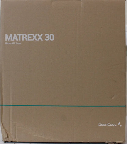 SALE OUT.  | Deepcool | MATREXX 30 | Side window | Micro ATX | DAMAGED PACKAGING