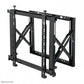 NEOMOUNTS WALL MOUNTED VIDEO WALL MOUNT (POP-OUT/LPORTRAIT & LANDSCAPE, PRE-ASSEMBLED)