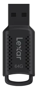Lexar | USB Flash Drive | JumpDrive V400 | 64 GB | USB 3.0 | Black