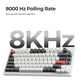 Keychron Q1 Ultra - US Layout - Silk POM Red - Black Wireless Keyboard