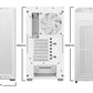 Case|BE QUIET|PURE BASE 501|MidiTower|Not included|ATX|MicroATX|MiniITX|Colour White|BG075