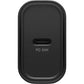 OTTERBOX STANDARD EU WALL CHARGER 30W - 1X USB-C 30W USB-PD BLACK