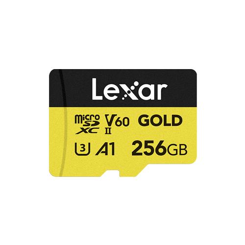 MEMORY MICRO SDXC 256GB UHS-II/GOLD LMSGOLD256G-BNNNG LEXAR