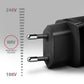 AXAGON Wallcharger 1x port USB-C, PD3.0/PPS/QC4+/AFC/FCP/Apple, 20W | ACU-PD20