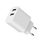 CHARGER USB UNIVERSAL WHITE/2P TA-UC-2A12-01 GEMBIRD