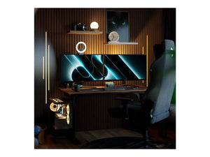 Arozzi Electric Standing Desk | Arena Nordico | Walnut