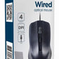 MOUSE USB OPTICAL BLACK/MUS-4B-01L GEMBIRD