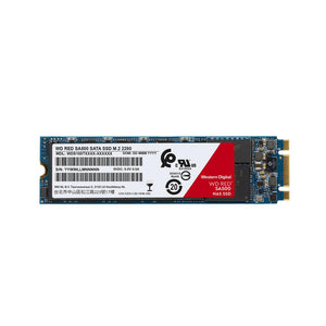 SSD|WESTERN DIGITAL|Red SA500|500GB|M.2|SATA 3.0|Write speed 530 MBytes/sec|Read speed 560 MBytes/sec|2.38mm|TBW 350 TB|MTBF 2000000 hours|WDS500G1R0B