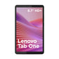 Lenovo Tab One Wi-Fi (without power adapter) | ZAF00254SE | 8.7 " | Luna Grey | IPS | 1340 x 800 pixels | MediaTek | Helio G85 | 4 GB | Soldered LPDDR4x | 64 GB | Wi-Fi | Front camera | 2 MP | Rear camera | 8 MP | Bluetooth | 5.3 | Android | 14 or La...