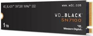 SSD|SANDISK|Read speed 7250 MB/s|Write speed 6900 MB/s|NVMe Yes|PCI Express 4.0|M.2|1000 GB|POWERED BY SANDISK|Black SN7100|WDS100T4X0E