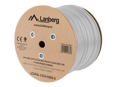 LANBERG LAN cable UFTP cat.6A 305m solid