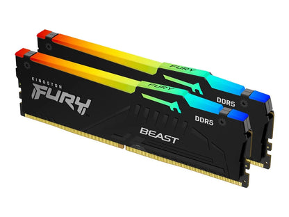Kingston | Fury Beast | 32 Kit (16GBx2) GB | DDR5 | 6000 MHz | PC/server | Registered No | ECC No
