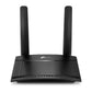 Wireless Router|TP-LINK|TL-MR100|Wi-Fi 4 (802.11n)|Data speed 300 Mbit/s|Ethernet WAN Yes|SIM card slot Yes|WAN connection type RJ-45|Ethernet LAN Yes|3G Yes|4G Yes|2xLAN ports|TL-MR100