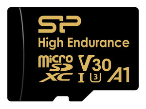 Silicon Power Flash memory card | Golden Series | 64 GB | Flash memory class A1, V30, UHS-I U3 | microSDXC